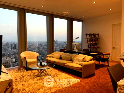 Condos for sale : 42nd-Floor 2-BR The Ritz-Carlton Residences Near BTS Chong Nonsi (ID 464857)