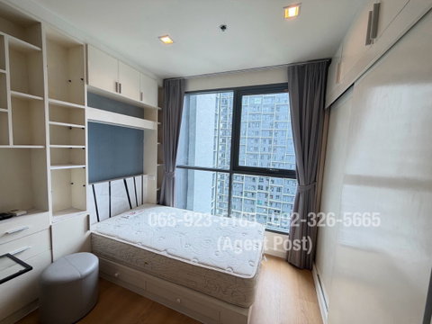 🔥เช่าด่วน 12k รีโนเวทใหม่ พร้อมอยู่🔥 Ideo Mobi Sukhumvit 81 ติด BTS อ่อนนุช (Studio 22 ตร.ม.)