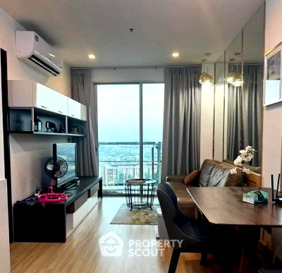 Condos for rent : 37th-Floor 1-BR At Sky Walk Residences, 200m To BTS Phra Khanong (ID 3033494)