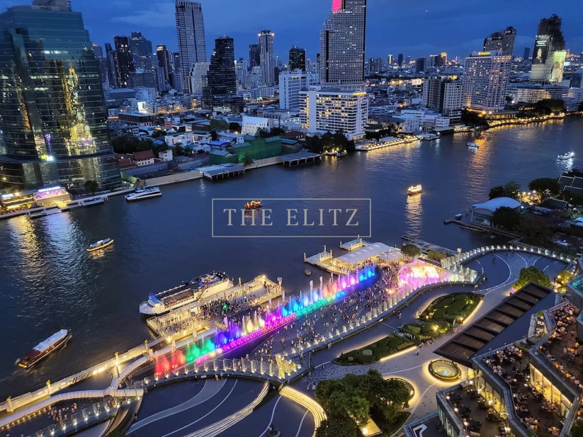 รูป 🔥วิวแม่น้ำ🔥 Magnolias Waterfront Residences @ ICONSIAM 1b1b 65 sqm 55k Contact 065-889-9963 K.Puinoon - รูปที่ 11/18