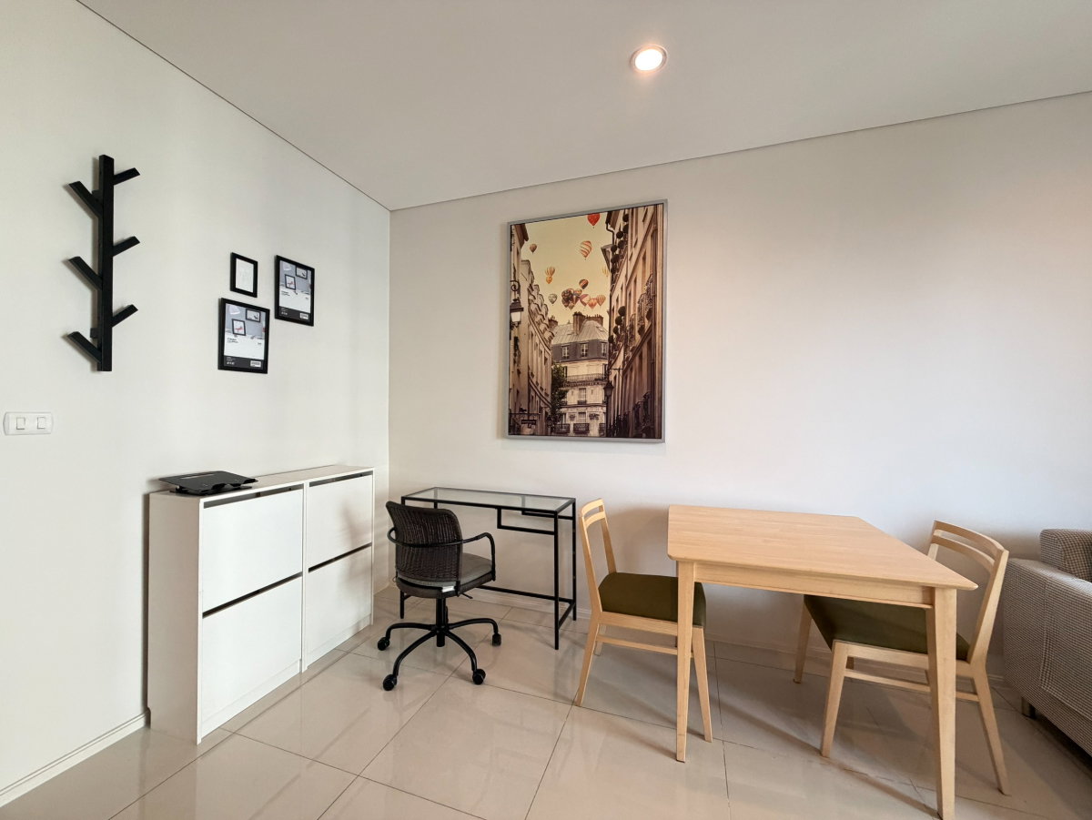 รูป ให้เช่า Villa Asoke — 1 ห้องนอน | MRT เพรชบุรี | Fully Furnished  [GTN-1031] - รูปที่ 6/11