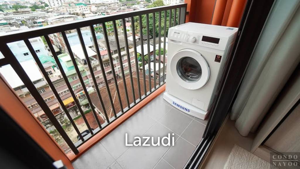 รูป คอนโดใหม่ชั้น 19 วิวเมือง ใกล้ BTS คลองสาน 34.89 ตร.ม. - รูปที่ 12/13