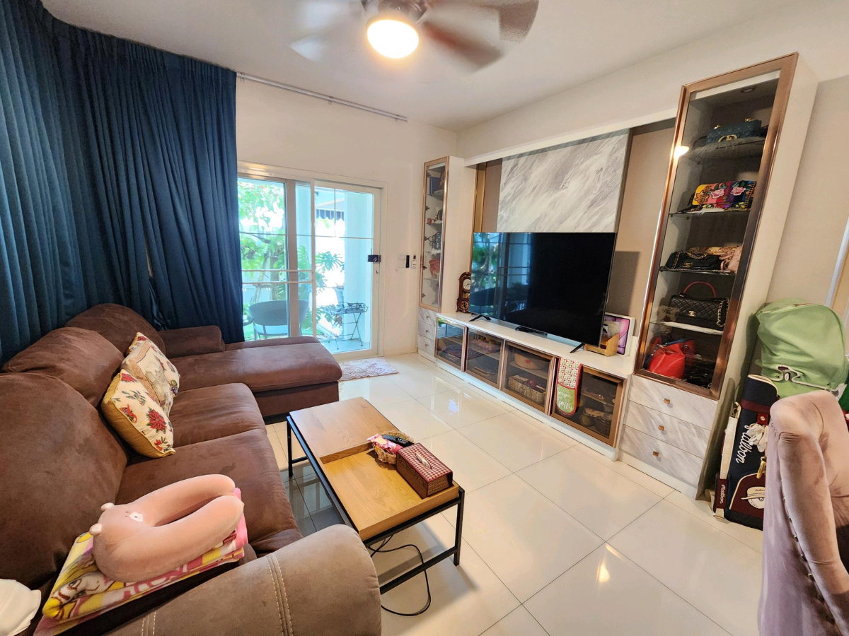 รูป ขายบ้านเดี่ยว ม.วิลลาจิโอ ปิ่นเกล้า - ศาลายา (Villaggio Pinklao - Salaya) บ้านสวย สภาพดี แปลงริม ดิน 55.9ตรวา. 3ห้องนอน 3น้ำ แต่งครบ เพียง 5.19MB - รูปที่ 19/55