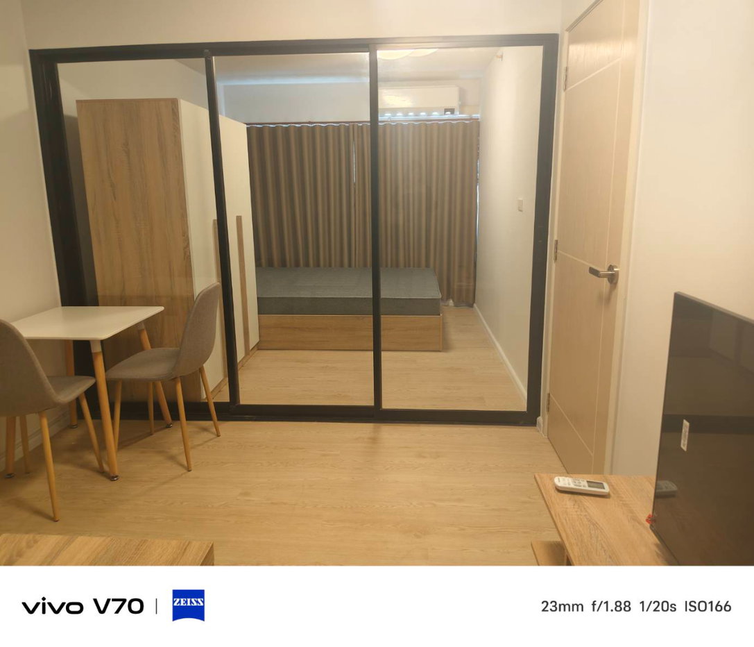 รูป ห้องใหม่✅ ให้เช่า คอนโด “Mori” เมืองทองธานี ติดอิมแพค พร้อมเฟอร์นิเจอร์ มีเครื่องซักผ้า❤️ - รูปที่ 2/16