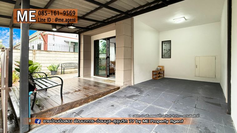 3-bed townhouse for sale, 115 sqm, 29 sq wah, Pruksa Ville 57