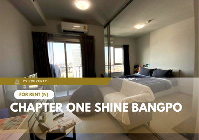Condos for rent : For Rent 📍 Chapter One Shine Bangpo 📍 Fully furnished with appliances. Near BTS Bang Po.