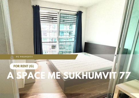 For Rent 📍 A Space Me Sukhumvit 77 📍 Fully furnished and equipped with appliances; near BTS On Nut.