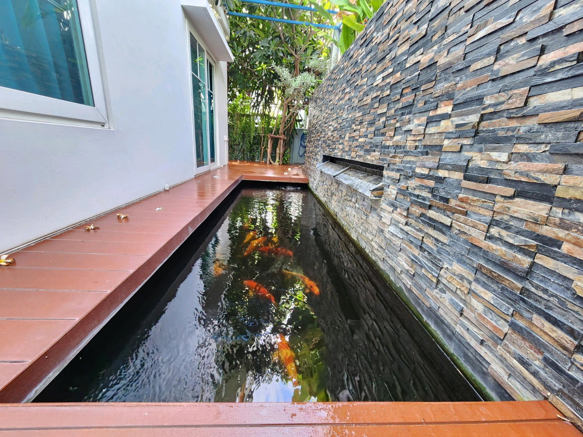 รูป ขายบ้านเดี่ยว ม.วิลลาจิโอ ปิ่นเกล้า - ศาลายา (Villaggio Pinklao - Salaya) บ้านสวย สภาพดี แปลงริม ดิน 55.9ตรวา. 3ห้องนอน 3น้ำ แต่งครบ เพียง 5.19MB - รูปที่ 6/55