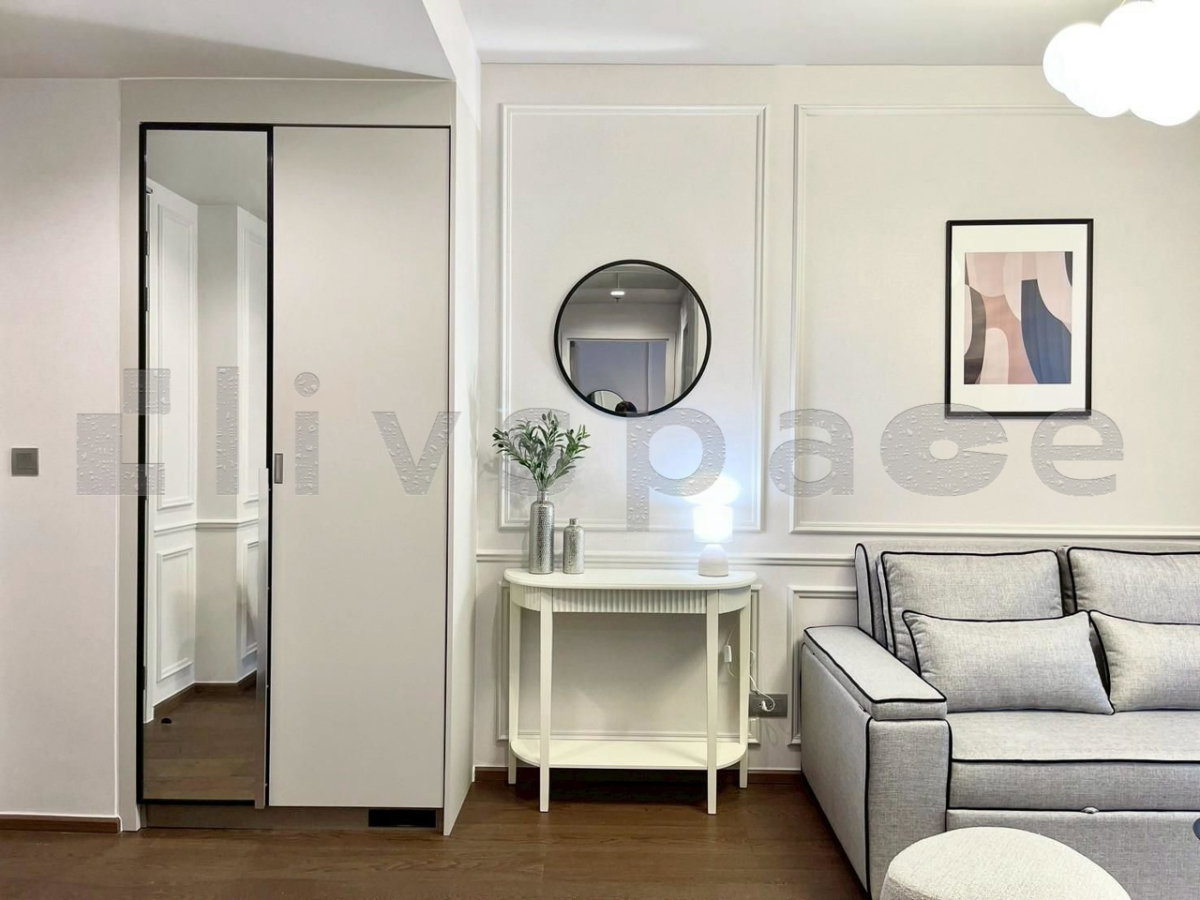 รูป ▚ L06CN9ツ ให้เช่า Ideo Q Sukhumvit 36 1Bed 45ตร.ม. ห้องว่าง แต่งสวยมาก ชั้นสูง ไซส์ใหญ่ ติด BTS ทองหล่อ✨ - รูปที่ 4/12