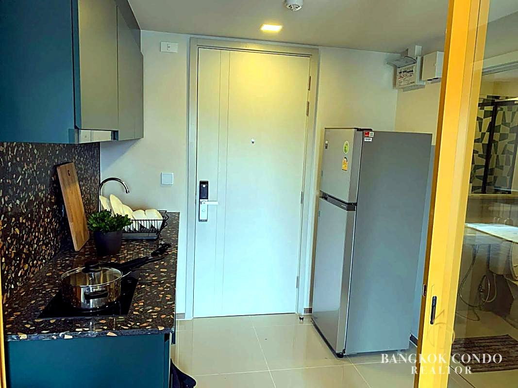 picture 🍀🍀 Modern condo 💙 For Rent📌 The Base Sukhumvit 50 (Line:@rent2022) BTS On Nut✨Ready to move in 🔖 A13134 - 4/7
