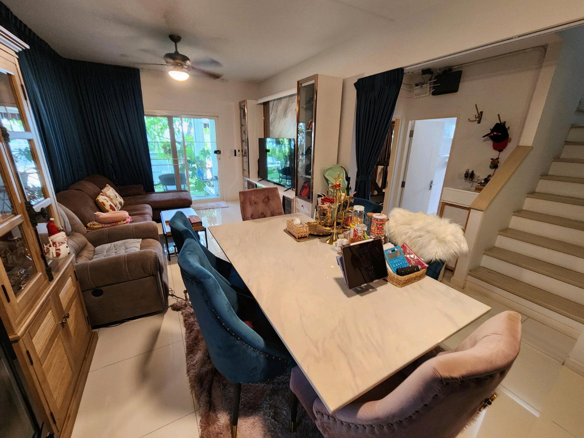 รูป ขายบ้านเดี่ยว ม.วิลลาจิโอ ปิ่นเกล้า - ศาลายา (Villaggio Pinklao - Salaya) บ้านสวย สภาพดี แปลงริม ดิน 55.9ตรวา. 3ห้องนอน 3น้ำ แต่งครบ เพียง 5.19MB - รูปที่ 20/55