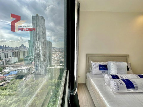 PFD-01841 Condo for rent Life Asoke Hype : Beautiful unit, unobstructed view.