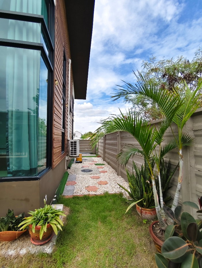รูป ขายบ้านพานทอง แสนมณี เนเจอร์ ใกล้อมตะ Modern Luxury 50 ตร.ว น้ำไม่ท่วม - รูปที่ 3/17
