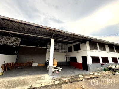 Factory for rent วิทยาลัยเทคนิคสมุทรปราการ : For rent Warehouse 700 sqm in Thai Ban Mai, Mueang Samut Prakan, Samut Prakan BTS Sai Luat