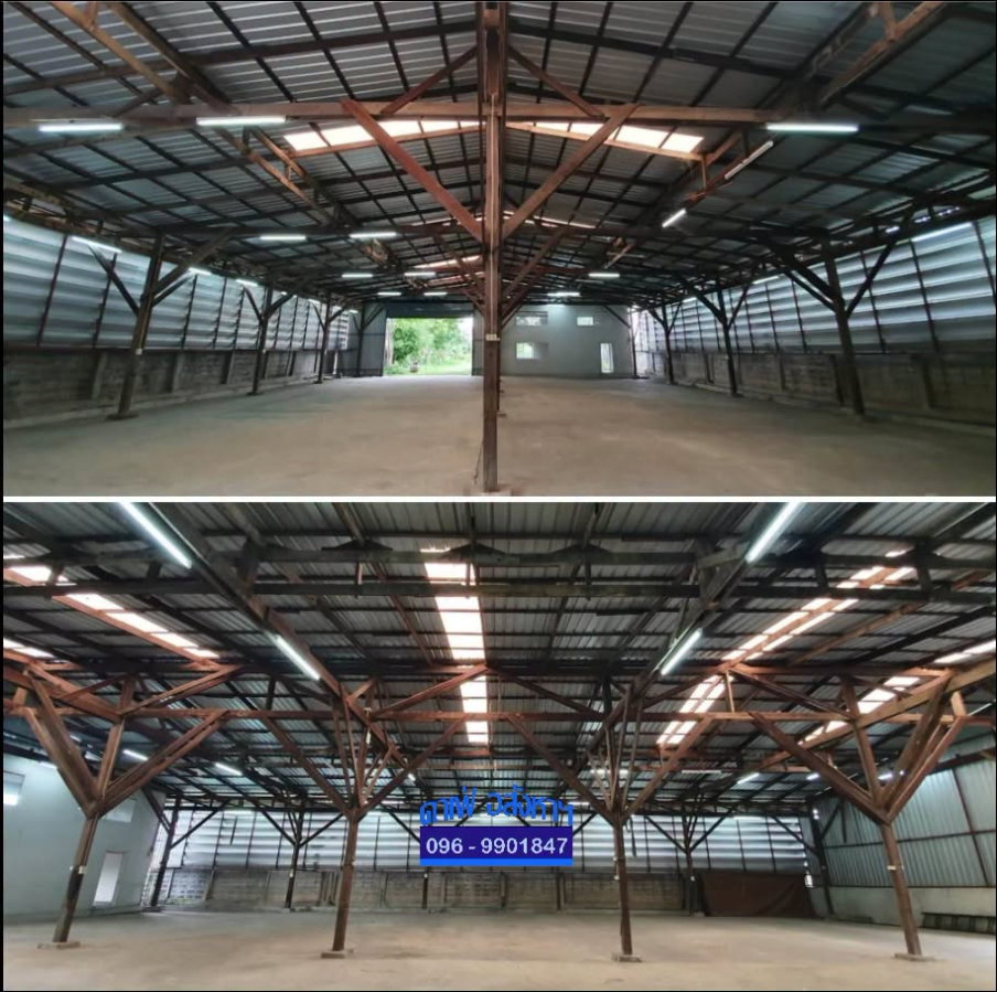 รูป ให้เช่าโกดัง/คลังสินค้าพร้อมสำนักงาน 2 ชั้นใกล้ถนนบางกรวย – ไทรน้อย อ.บางบัวทอง เลขที่ทรัพย์ : NB1069 - 9 - รูปที่ 2/3