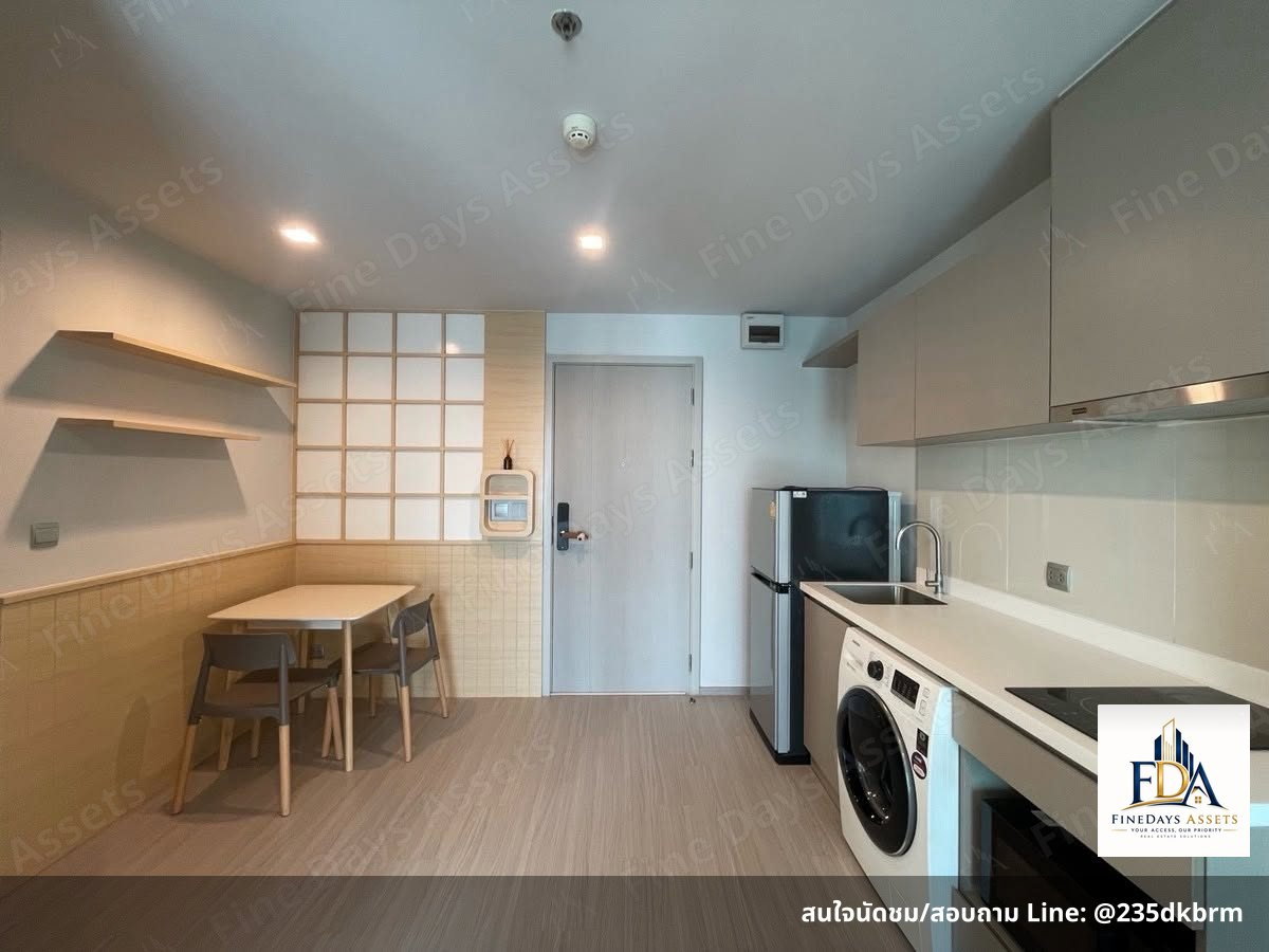 รูป FD-085016🏙️ ให้เช่า | LIFE LADPRAO 💰 23,000 บาท/เดือน ✨ 1 ห้องนอน + 1 ห้อง Flexible Room 📐 35 ตร.ม. | อาคาร B | ชั้น 12A - รูปที่ 4/6