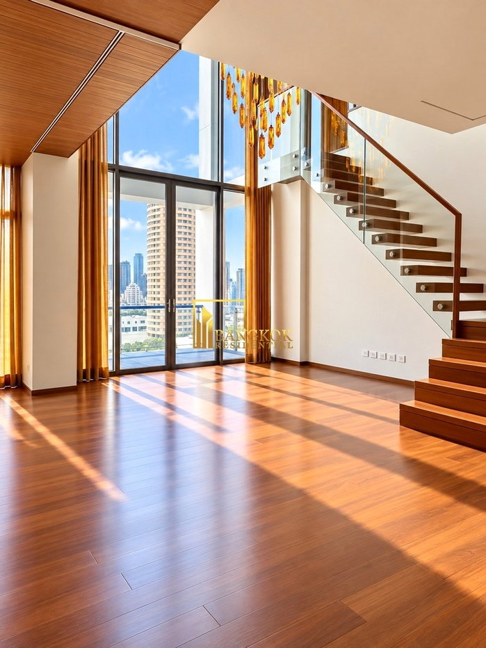 รูป Sukhothai Residences | Unfurnished 1 Bedroom Duplex Condo - BR62180CD - รูปที่ 1/19