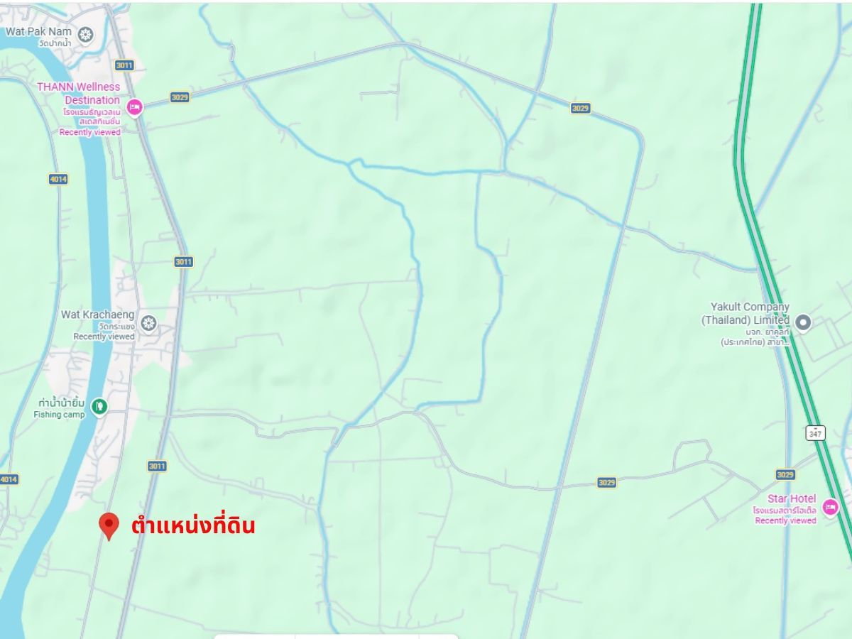 รูป 95682 - ขาย ที่ดิน 9-3-04 ไร่ ติดถนนคอนกรีต ใกล้ อบต.กระแชง อ.บางไทร - รูปที่ 5/10