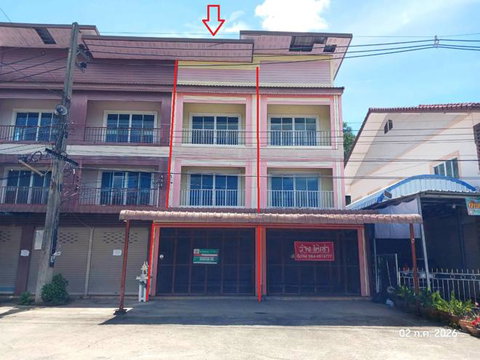 อาคารพาณิชย์ 19.6 ตร.วา บ้านโฮ่ง ลำพูน 2M