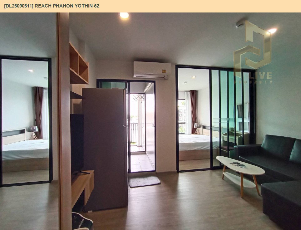 รูป DL26090611 ให้เช่าคอนโด รีช พหลโยธิน 52 (REACH Phahon Yothin 52) ใกล้ BTS สะพานใหม่ พร้อมเข้าอยู่ โทรด่วน 0653619502 LineID @952jdxxk - รูปที่ 5/13