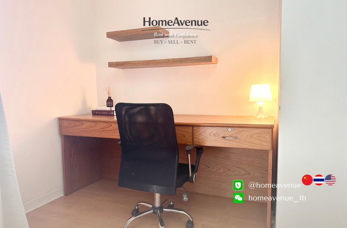 picture Highlight✨ 1Bed (Studio)  🚇 Near BTS Ratchadamri 🌏 TM30 Service 📲 Line: @homeavenue ⭐HA-5085 - 7/9
