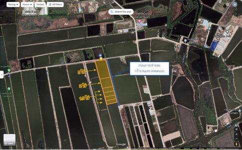 Land for Sale – 13 Rai near Wat Klong Suan Intersection (Pracha Uthit 90) 