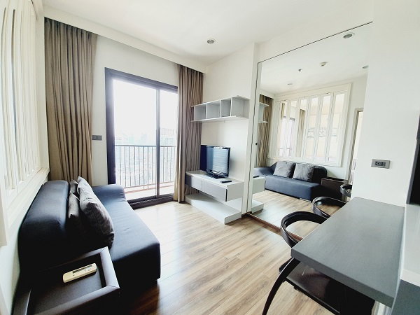 🔔Updated🔔 ให้เช่าห้องสวยสภาพใหม่ ชั้น 26 มีเครื่องซักผ้า Wyne by Sansiri