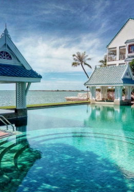 รูป 95452 - คุ้มเกินราคา ! คอนโดตากอากาศริมชายหาดชะอำ ห้องใหญ่ ตกแต่งสวย เฟอร์ครบพร้อมอยู่ 2 ห้องนอน 2 ห้องน้ำ - รูปที่ 3/12