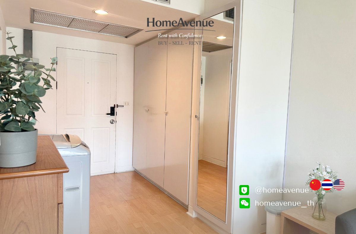 picture Highlight✨ 1Bed (Studio)  🚇 Near BTS Ratchadamri 🌏 TM30 Service 📲 Line: @homeavenue ⭐HA-5085 - 5/9