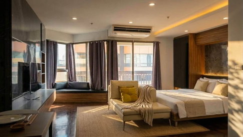 [For Rent] Ari–Phahonyothin Condo | Phahonyothin Place | Spacious 42 Sq.m. Studio, Fully Furnished | 4-Min Walk to BTS Ari