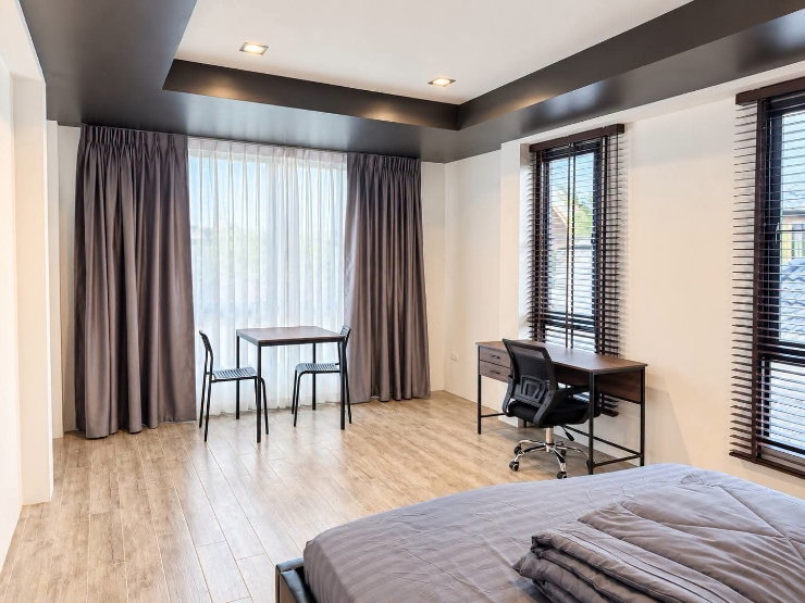 รูป ขายพูลวิลล่าสุดหรู โซนสันทราย เชียงใหม่  Modern Barn Home Pool Villa บ้านพักสุดพิเศษบนพื้นที่กว่า 358 ตร.ว. พร้อมบ้านหลายหลังในบริเวณเดียวกัน - รูปที่ 30/32