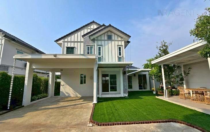 รูป 📌 ให้เช่าบ้านเดี่ยว 2 ชั้น วิลลาจจิโอ 3 ศรีนครินทร์ - บางนา 5 ห้องนอน 4 ห้องน้ำ - รูปที่ 1/8