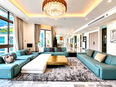 Condos for sale : For Sale Supalai Oriental Sukhumvit 39 — 4 Bedroom | BTS Phrom Phong | Fully Furnished GTN-0894