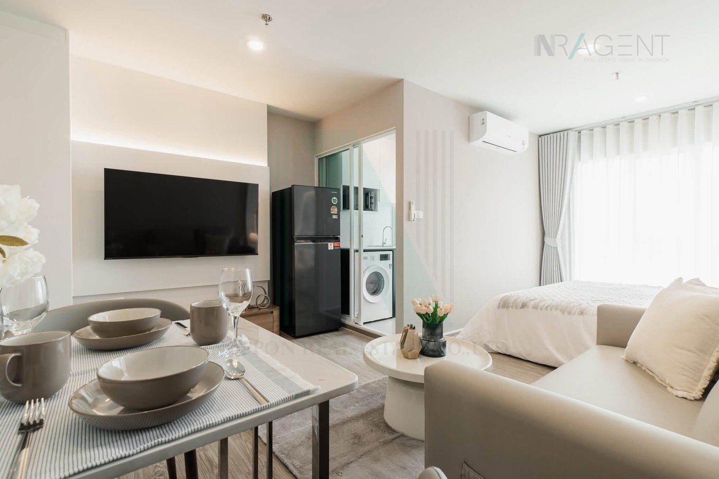picture 🎊 For Rent Condo REGENT HOME BANGNA Building A, Floor 31,Studio, Room size 28 sqm - 5/8