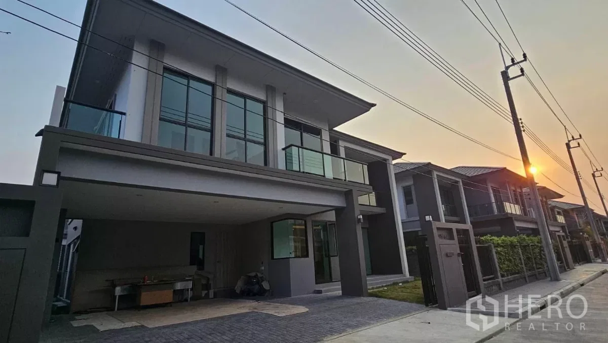 รูป ให้เช่าหรือขาย บ้านเดี่ยว 4 ห้องนอน The Palm Bangna-Wongwaen (ปาล์มบางนา-วงศ์แวง) ดอกไม้ ประเวศ กรุงเทพมหานคร - รูปที่ 1/12