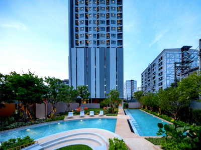 Condos for sale : Ideo Ramkhamhaeng - Lamsalee Station, 1 bedroom, ready to move in. Project price