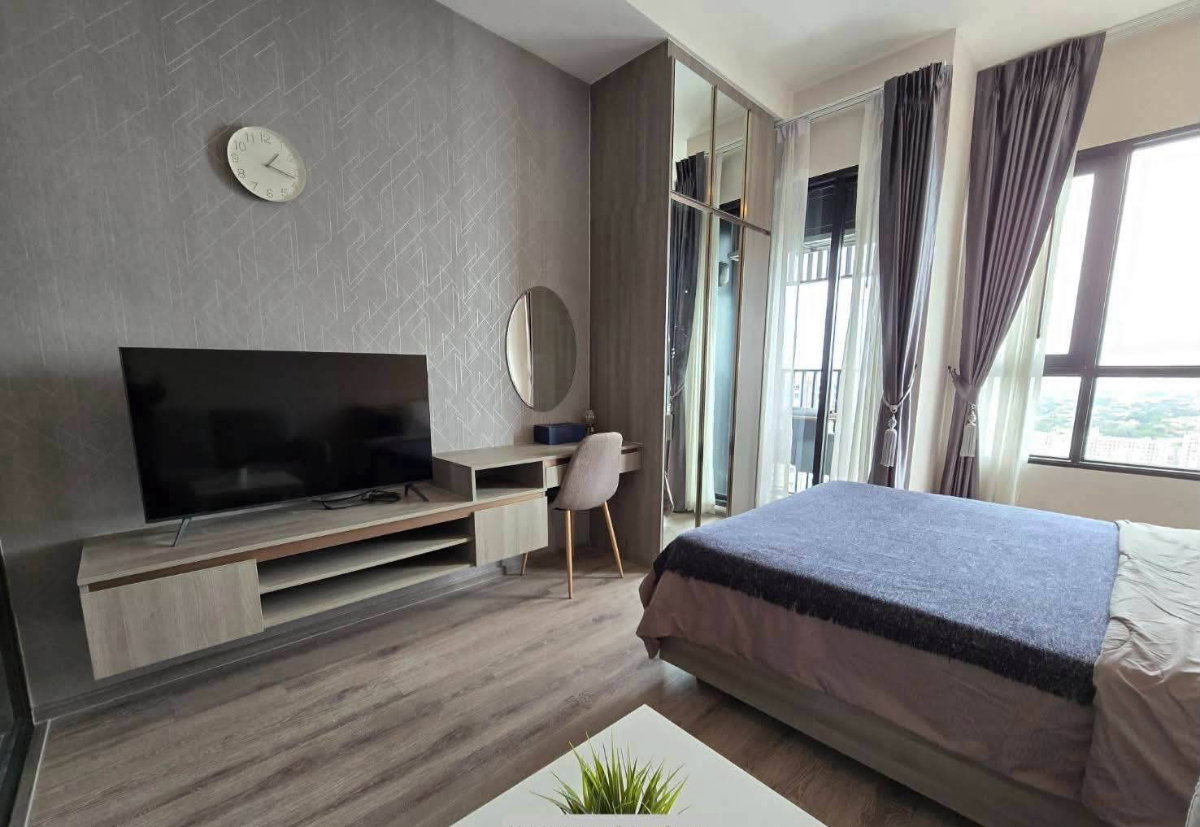 รูป 💮ให้เช่าคอนโด Knightsbridge Prime Onnut ใกล้ BTS อ่อนนุช ขนาด 25 ตรม. ห้องสวย เฟอร์นิเจอร์ครบ เช่าเพียง 15500- - รูปที่ 5/8