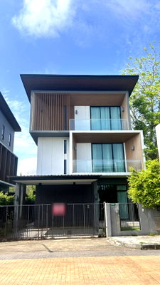 เช่าบ้านเดี่ยว เชียงใหม่ : POS เอกลักษณ์ สันทราย (Akaluck Sansai) บ้านหรู Modern Tropical 3 ชั้น ใกล้แยกรวมโชค, เซ็นทรัลเฟส 5 นาที (โทร/ไลน์ 088-5986998)