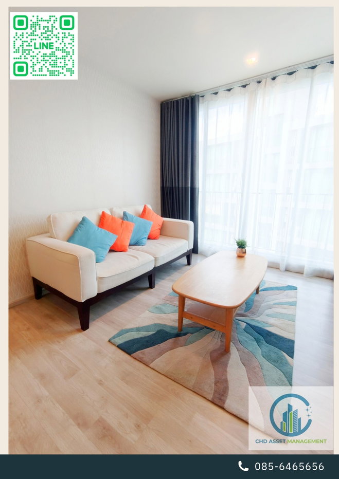 รูป ✨ให้เช่า แชมเบอร์ส เฌอ รัชดา-รามอินทรา 🛏️2 ห้องนอน 2 ห้องน้ำ 📏ขนาด 58 ตรม. ชั้น 7 ตึก A - รูปที่ 3/7