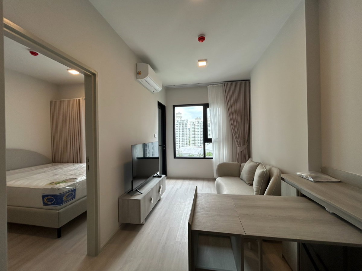 รูป ให้เช่าคอนโด โค้บบ์ รัชดา-พระราม 9 ห้องใหม่แกะกล่อง 1ห้องนอน วิวสระว่ายน้ำ โทร. 082-389-9314 (บู) - รูปที่ 1/26