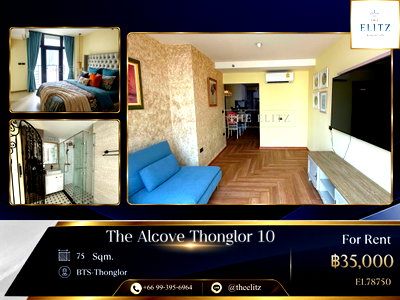 Condos for rent : ✨ Ultimate Thonglor 10 Lifestyle | Spacious 2-bedroom Layout & Vibrant Nightlife - Premier Location ✨
