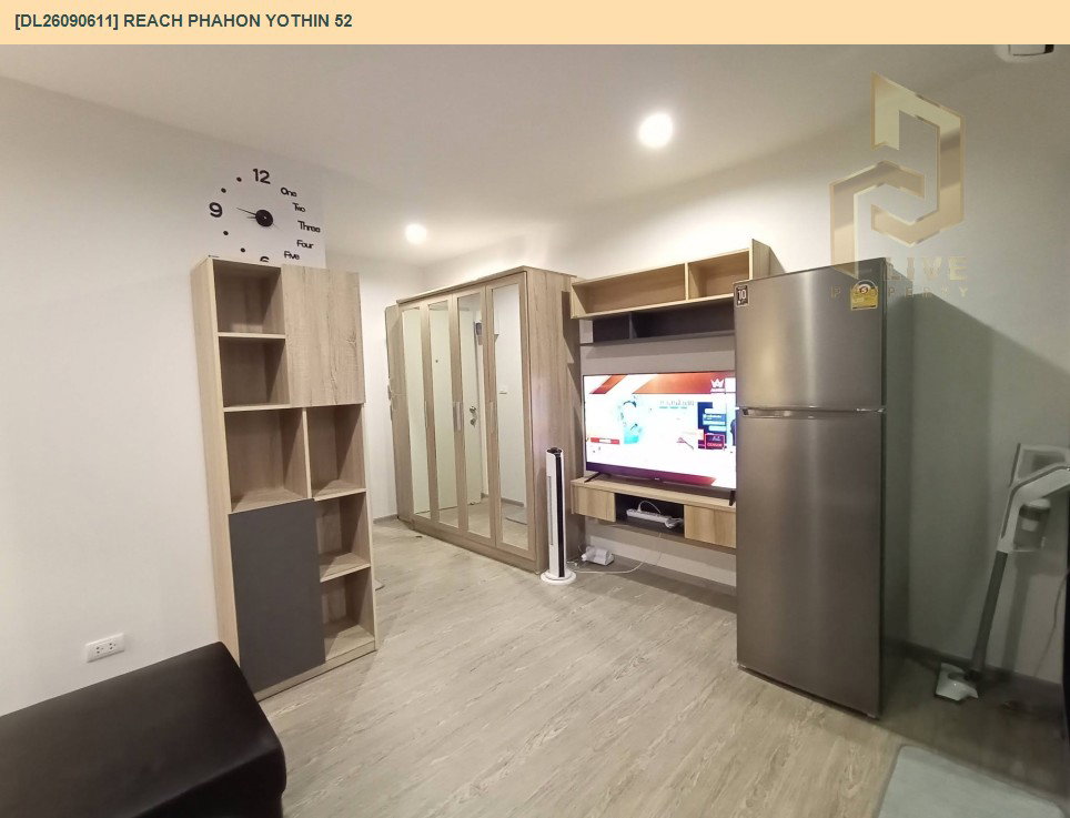 รูป DL26090611 ให้เช่าคอนโด รีช พหลโยธิน 52 (REACH Phahon Yothin 52) ใกล้ BTS สะพานใหม่ พร้อมเข้าอยู่ โทรด่วน 0653619502 LineID @952jdxxk - รูปที่ 6/13