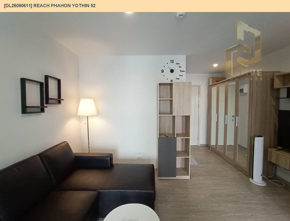 รูป DL26090611 ให้เช่าคอนโด รีช พหลโยธิน 52 (REACH Phahon Yothin 52) ใกล้ BTS สะพานใหม่ พร้อมเข้าอยู่ โทรด่วน 0653619502 LineID @952jdxxk - รูปที่ 2/13