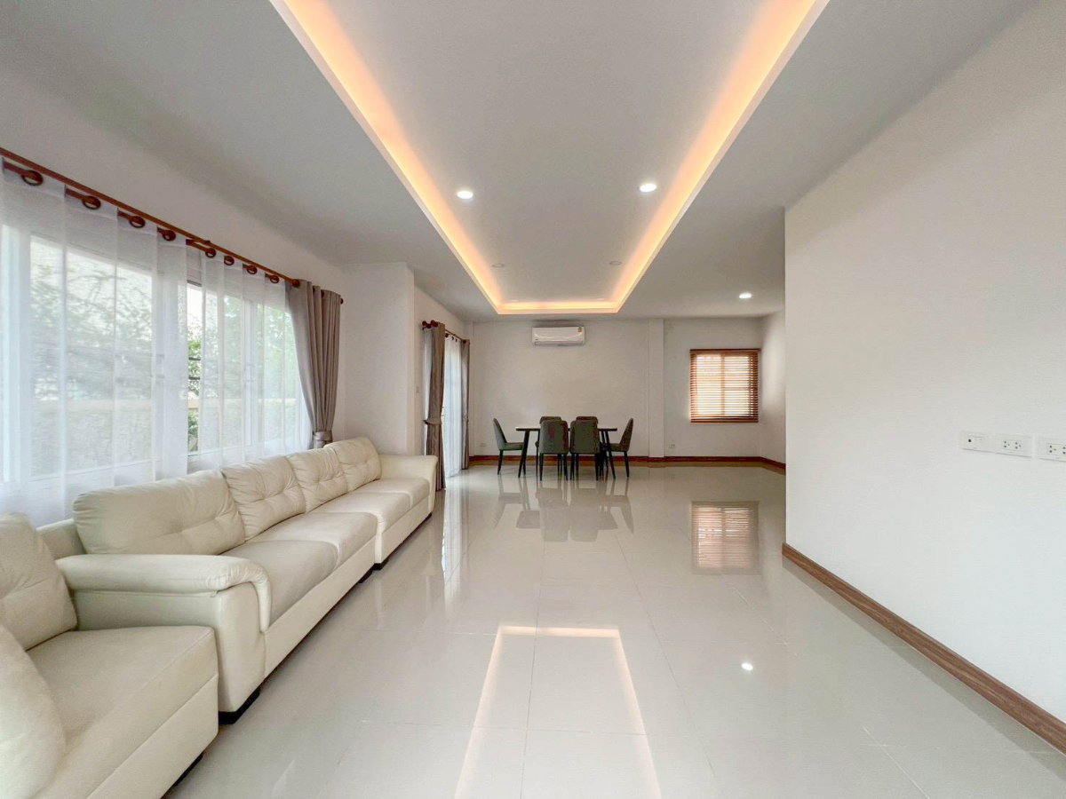 รูป บ้านเดี่ยว 2 ชั้นในโครงการ พร้อมระบบรักษาความปลอดภัย 24 ชม. ทำเลสันกำแพง ราคาเพียง 24,000 บาท/เดือน #ASP-H0788 - รูปที่ 4/14