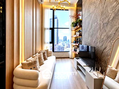 Condos for rent : 2-BR Condo at SOHO Bangkok Ratchada near MRT Huai Khwang (ID 3368718)
