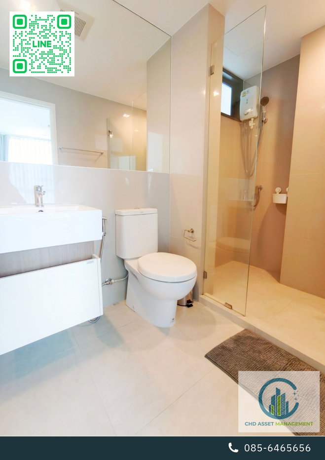 รูป ✨ให้เช่า แชมเบอร์ส เฌอ รัชดา-รามอินทรา 🛏️2 ห้องนอน 2 ห้องน้ำ 📏ขนาด 58 ตรม. ชั้น 7 ตึก A - รูปที่ 6/7