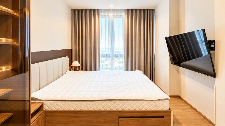 รูป ปล่อยเช่าคอนโดหรู Mekin Haus คอนโดใหม่ ติดเซ็นทรัลเฟสติวัล เชียงใหม่  #พร้อมอยู่ ห้องใหม่ พร้อมเฟอร์ฯ  2 ห้องนอน 2 ห้องน้ำ  ติดเซ็นทรัลเฟสติวัล
 - รูปที่ 8/23