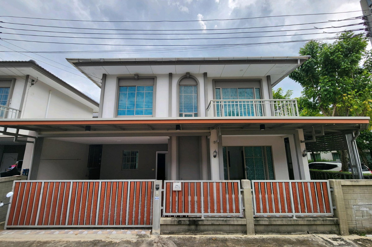 รูป ขายบ้านแฝด 2 ชั้น แปลงมุม 35.6 ตร.ว. ม.เสนา วิลล่า วงแหวน-บางบัวทอง — 4 นอน 3 น้ำ ต่อเติมครัวพร้อมใช้งาน เพียง 3.7 ล้านบาท! - รูปที่ 44/45