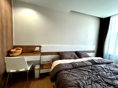 Condos for rent Chiang Mai : For rent, Trams Condo Jed Yod, in a prime location—close to Maya, Nimman, CMU Tel. : 098-9690236 (Janny)