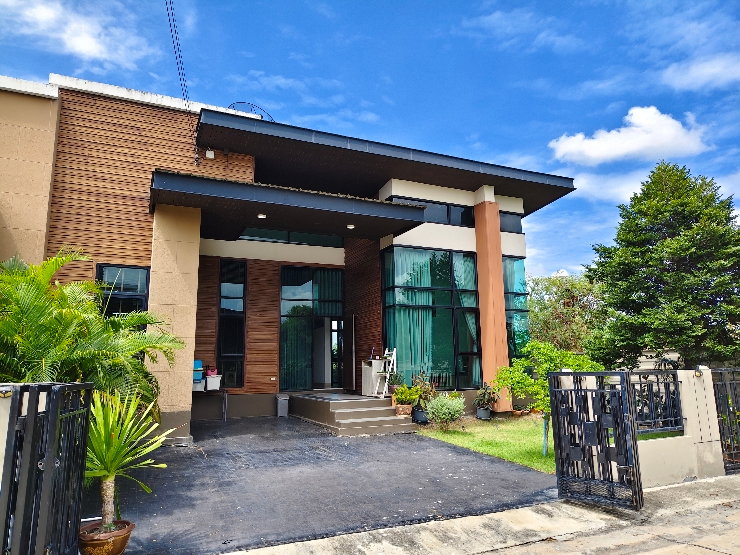รูป ขายบ้านพานทอง แสนมณี เนเจอร์ ใกล้อมตะ Modern Luxury 50 ตร.ว น้ำไม่ท่วม - รูปที่ 1/17